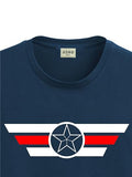 Adro Tshirt For Men | Printed T Shirt For Men | 100% Cotton T-Shirt |Printed T Shirt | T-Shirts | Rn24-Cap-Sb-S Teal