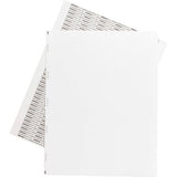 8 1/2 Width x 11 Length Laser White 100 / Box59533Office Supplies