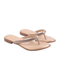 Shoetopia Embellished Rhinstone Strap Golden Flats For Women & Girls /Eu42,Golden,9,B0F9FMNJT9