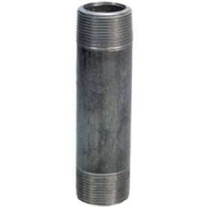 Anvil 8700139002, Steel Pipe Fitting, Nipple, 1/2 Npt Male X 9 Length, Black Finish