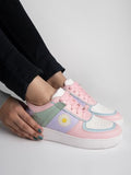 Shoetopia Girls Noni Pink Sneaker - 3 Uk (Girls-Noni-Pink),Pink,3,B0CRNSQJ8D