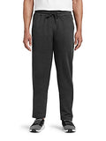 Xyxx Athleisure Men'S Cotton Track Pants - Relaxed Fit Ultra Smooth Sweat Absorbent Code Loungewear With Zippered Pockets Perfect Ankle Length Drawcord Closure,Grey+BlueApparel,L