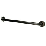 Kingston Brass Dr814365 Designer Trimscape Laurel Decor 36-Inch Grab Bar With 1.25-Inch Outer Diameter, Oil Rubbed Bronze
