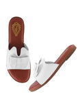 Shoetopia Stylish Solid White Flats For Women /Eu40,White,7,B0DFVFR31V