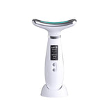 Face Massager -4 Color Red-Light-Therapy,Cool and Thermals for Face and Neck for Wrinkles, Double Chin, Vibrating Facial Massage