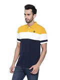Adro Branded Polo T-Shirts For Men (Yellow; M)