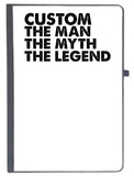 Udnag Ruled Notebook Diary Legend | Cutom The Man The Myth, [A5 80Pages 80Gsm]