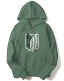 Adro Men'S Cotton Neck Hooded Sweatshirt (H22-M-Winn-Pt_Pista_L)