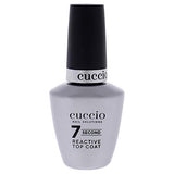 Cuccio Colour Super 7 Second Nail Top Coat, Super Quick Drying Formula, Creates A High Gloss Finish with Incredible Long-Lasting