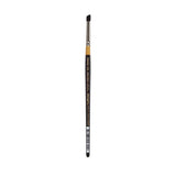 KINGART Premium Original Gold Specialty 92451/4 DEERFOOT STIPPLER Series Artist Brush, Natural Hair, Short Handle, for Acrylic,