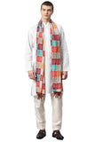 Weavers Villa Cotton Woven Printed Dupatta For Men (Multicolor), 2.20 Mtrs