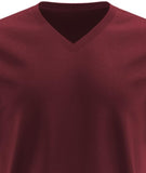 Adro Mens V Neck T-Shirt|100% Combed Cotton T-Shirt|V-Neck Half Sleeve T-Shirt|Vn24-M-Pln-Mr-Xl Maroon