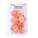Expressions Craft Handmade Paper Flower Peach
