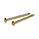 Hillman Escutcheon Pin 3/4 Brass Plated Brass 18 Ga Viewpack 1.5 Oz