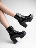 Shoetopia Girls Boot-07 Black Ankle Boot - 4 Uk (Girls-Boot-07-Black),Black,4,B0CQK5CVJ7