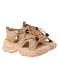 Shoetopia Smart Casual Beige Sporty Sandals For Women & Girls /Eu40,Beige,7,B0F9FQCT6C