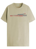 Adro Men'S Graphic Printed 100% Cotton T-Shirt - Regular Fit, Printed T-Shirts For Men (Rn24-Rac-Be_Beige_Xl)