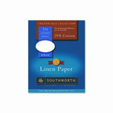 Southworth Fine Linen Paper PAPER,LINEN 32#,WE RC250BP (Pack of 3)