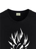 Adro Men'S Solid Regular Fit T-Shirt (Rn24-Gok-Bl_Black