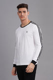 ADRO Full Sleeve Tshirt for Men | Full T Shirt for Men | 100% Slub Cotton Tshirt | Full Sleeve T-Shirt | Mens Full Sleeves T Shirts |FR3-24-WHI-WH-2XL White,White