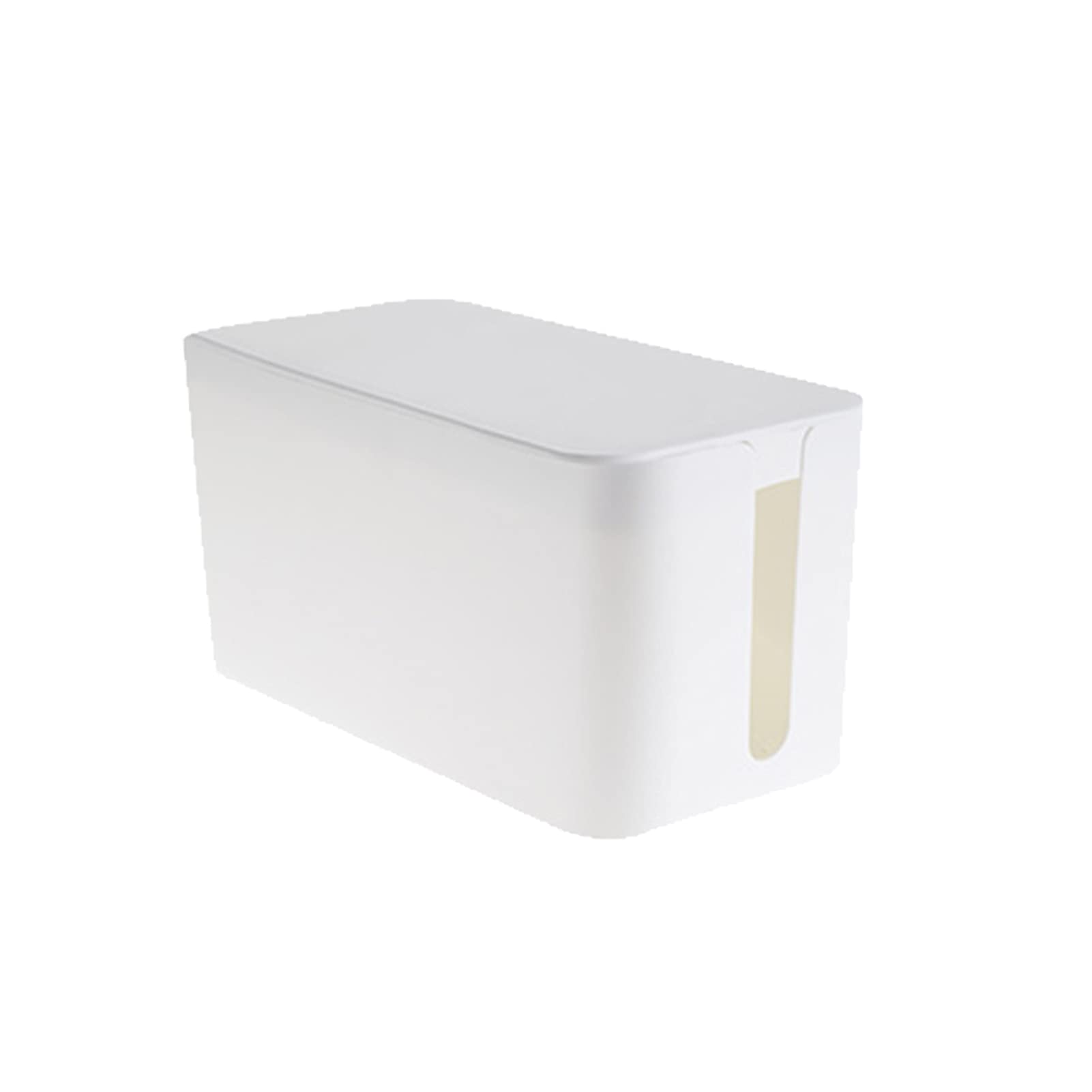 Cable Management Box,Cord Organizer Box for Home and Office System to Cover and Hide & Power Strips & Cords,Surge Protector (Sma