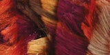Bernat Boa Yarn- 3.5 oz - Orange Burgundy - Fun Party Yarn For Crochet, Knitting & Crafting