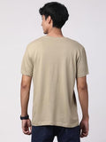 Adro Men'S Biker Design Printed 100% Cotton T-Shirt - Regular Fit, Printed T-Shirts For Men (Rn24-Ktm-Be_Beige_S)