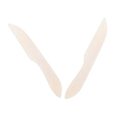 Beatifufu 2pcs Genuine Bone Folder and Creaser Tool for Paper Folding Bookbinding and Leathercraft Precision Scoring and Polishi