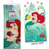 Jay Franco Little Mermaid Beach Towel - Super Soft and Absorbent Fade Resistant Cotton Towel - Little Mermaid Microfiber Towel U