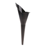 Black Multi-Function Engine Oil Funnel with Long Stem, Multi-Function Auto Engine Oil Petrol Change Funnel Long Stem Plastic for