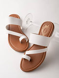 Shoetopia Girls Rado White Flat Sandal - 8 Uk (Girls-Rado-White),White,8,B0CQK4SRV9