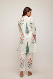 Leriya Fashion Casual Standard Length Rayon Floral Ethnic Co-Ord Kurta Set For Women (Available In 2Xl And 3Xl) (Lf-W1964&Tr979_White White 2Xl