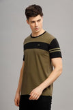 Adro Tshirt For Menmulti Color T-Shirt For Mencotton T-Shirtmens Tshirtrn8-24-Olbl-2Xl