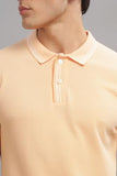 ADRO Polo T Shirt for Men | Plain Polo T-Shirt | 100% Cotton Polo Tshirt | Regular Fit Polo| Available in Plus Size Polo|PN24-ST-PLN-PE-XL,Peach Fuzz
