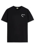 Adro Men'S Solid Regular Fit T-Shirt (Rn24-Stick-Half-Bl_Black,BlackApparel,2XL