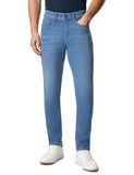 Inkd Men'S Contrast Stitch Stretchable Regular Fit Jeans,High Tide,High Tide,28,WBAPPB0CKT8ZP3V
