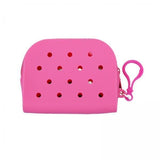 Calandis 5Xsilicone Wallet Portable Organizer Outdoor Travel Summer With Hook Holes Bag Pink | Wallets | Womens Accessories