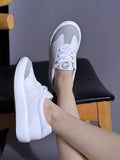 Shoetopia White Casual Sneakers For Women /Eu36,White,3,B0DTG5ZYH1