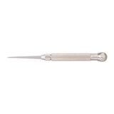 Starrett Steel Pocket Scriber with Hexagon Shape Head - 2-7/8 Point Length, 3/8 Handle Diameter, Knurled and Nickel-Plated Handl