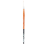 KINGART Premium Radiant 6350-10/0 Liner Series Artist Brush, Synthetic Taklon Hair, Short Handle, for Acrylic, Oil and Watercolo