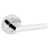 Kwikset Milan Dummy Door Handle, Single Sided Lever for Closets, French Double Doors, and Pantry, Polished Chrome NonTurning Re