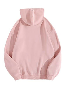Toplot Men'S Causal Solid Woolen Blend Hoodie With Hooded Neck (Mens-Hoodie-5047-Peach-S),Peach,,B0BM4CMZV6
