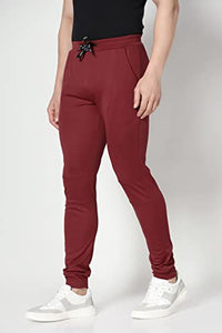 Toplot Men'S Regular Fit Trackpant (Track-Pant-5070-Maroon-32) Red,Red,32,B0BV6Z6DF2