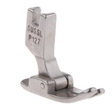 ATORSE 2xSilver Steel Stitch Presser Foot for Industrial Sewing Machine Parts P127