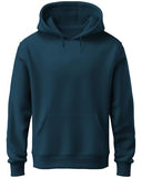 Adro Men'S Cotton Neck Hooded Sweatshirt (H22-M-Pln-Sb_Teal_S)