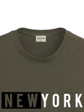 Adro Tshirt For Men | Printed T Shirt For Men | 100% Cotton T-Shirt |Printed T Shirt | T-Shirts | Rn24-Nky-Ol-S Olive