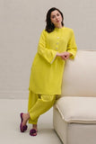 Gosriki Women'S Rayon Viscose Straight Solid Kurta With Pant (Hania Mehandi-Gs_L_Mehandi_Large),Mehandi,,B0F13X5N1C
