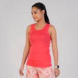 Rupa Colors Playsure Solid 100% Combed Cotton Rib Fabric Women'S Tank Top Sleeveless Pack Of 1,Blush PinkApparel,M