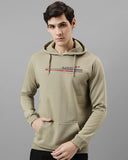 Adro Men'S Cotton Blend Neck Hooded Sweatshirt (H24-Rac-Be_Beige,BeigeApparel,2XL