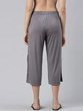 Enamor Women'S Relaxed Casual Pants (E064_Ash Grey_L)